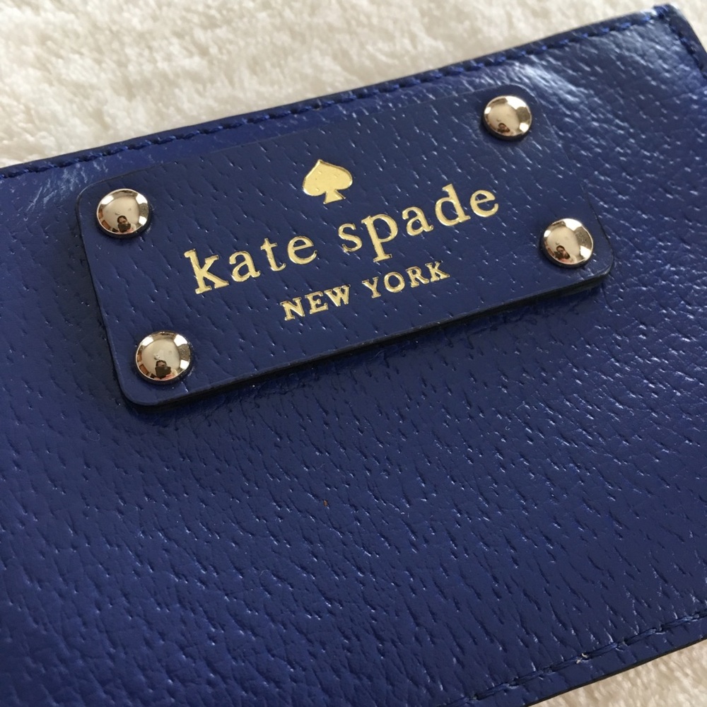 Kate Spade Wellesley Graham leather card holder